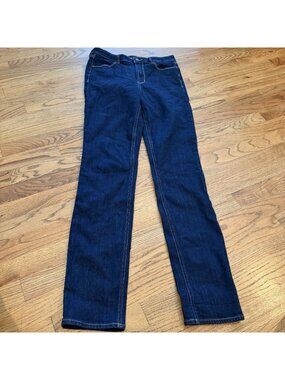Old Navy Womens 8 Tall High Rise Straight Leg Jeans Pants